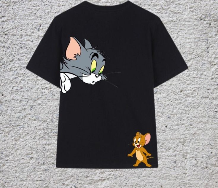 Tom and Jerry Graphic T-shirt Design