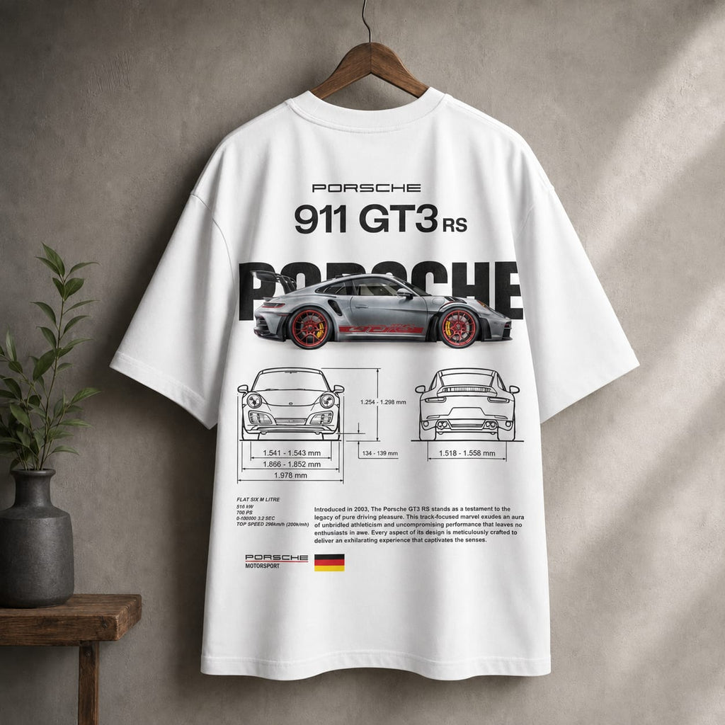 Oversized PORSCHE T-Shirt