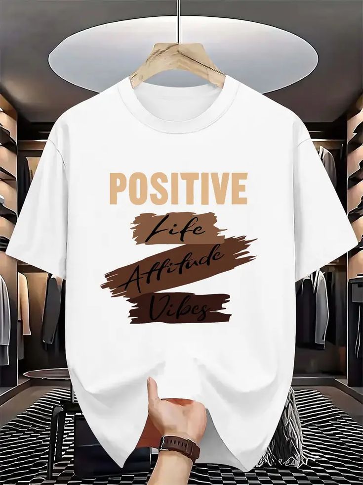 Positive Vibe Graphic T-Shirt